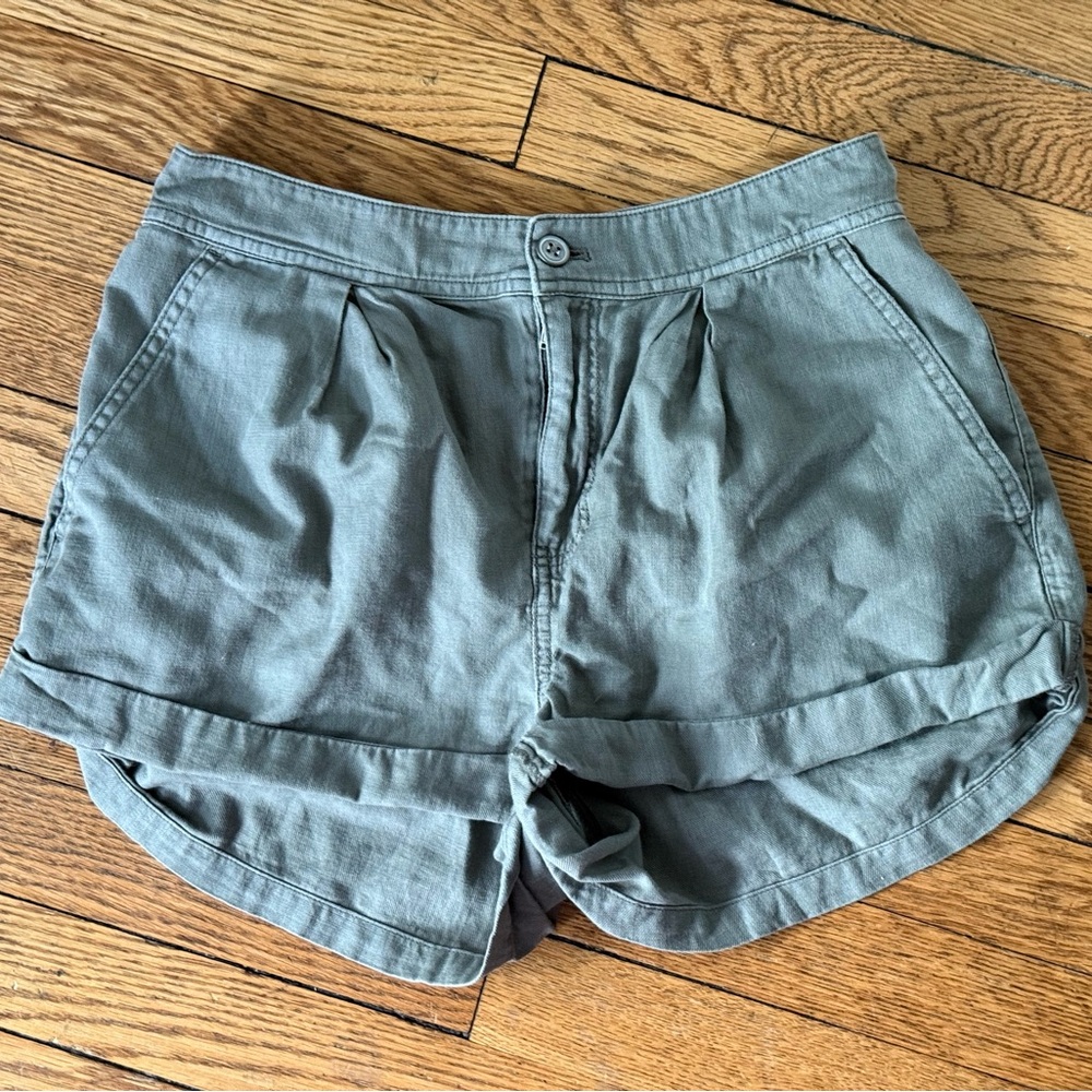 Anthropologie Pilcro Olive Green Shorts - Size 27